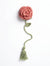 [BerryBow Canonical] BB-BM-ROS-PNK-01 | Hero | Pink Rose Crochet Bookmark – Handmade by Berry Bow